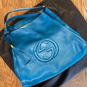 Gucci Soho Tote Bag in Riviera Blue 💙